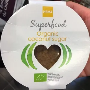 Superfood organic coconut sugar