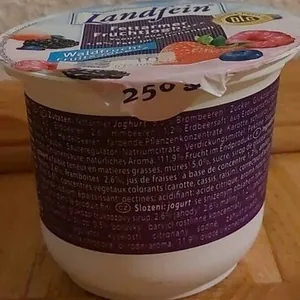 Fettarmer Fruchtjoghurt