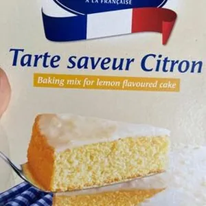 Tarte saveur citron