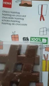 Hastag de chocolat