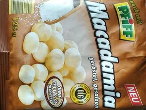 Makadamia (geröstet, gesalzen)