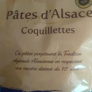 Pâtes d'Alsace coquillettes