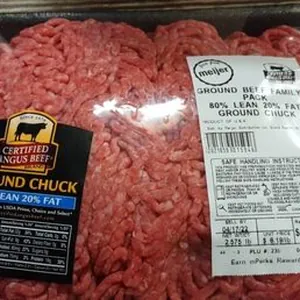 Ground chuck 80 lean 20