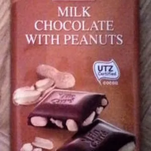 Fin Carré Milk chocolate with peanuts