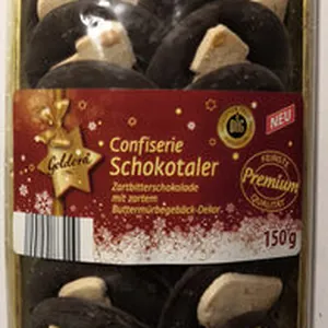 Confiserie Schokotaler Zartbitterschokolade
