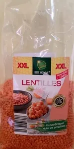 Lentilles corail