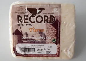 Queso tierno de vaca, cabra y oveja