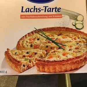 Tarte au saumon et poireau