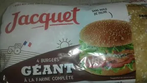 Jacquet burger à la farine complète