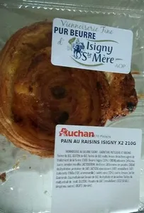 Pain au raisin isigny