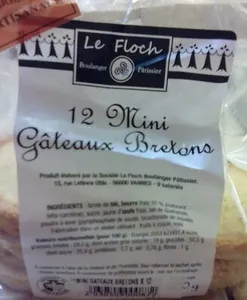 Mini gâteaux bretons