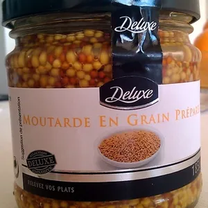 Moutarde en grain préparée