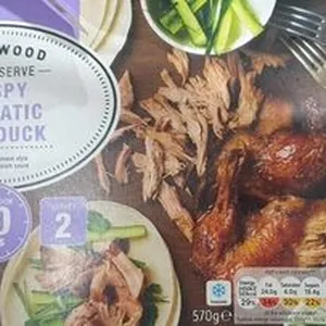 Crispy aromatic half duck