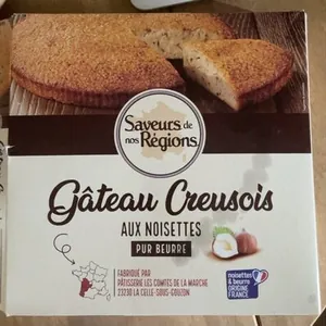 Gâteau Creusois aux noisettes