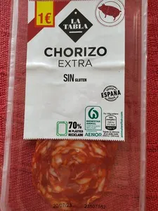 Chorizo extra sin gluten