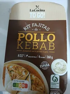 Fajitas De Pollo Kebab
