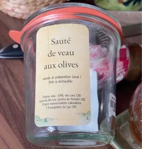 Sauté de veau aux olives