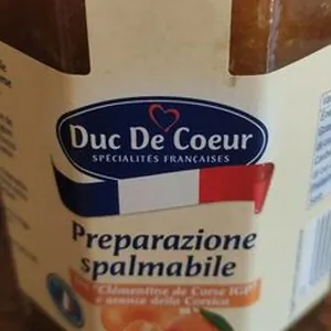 Preparazione spalmabile