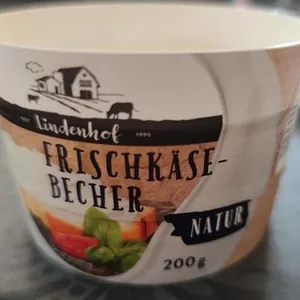 Frischkäse Becher