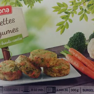 Galettes de légumes