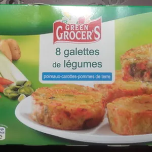 8 galette de légumes