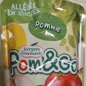 Pom' & go - Compote de pommes allégée en sucres