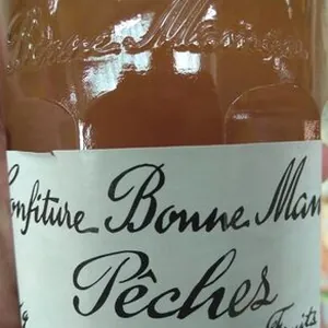 Confiture Bonne Maman Pêches