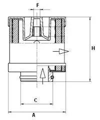 Filter, vevhusventilation MANN-FILTER C 1226