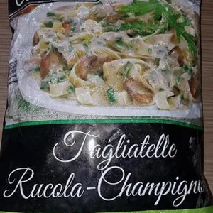 Tagliatelles rucola champignon