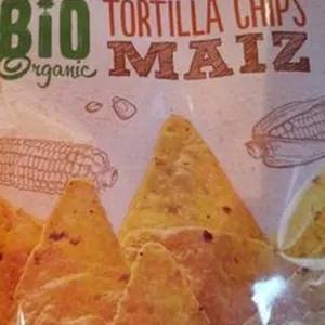Bio organic, tortilla chips de maíz
