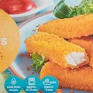 Рибни пръчици от филе от минтай