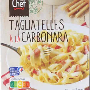 Tagliatelles à la carbonara