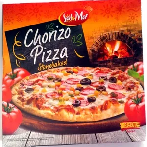 Pizza au chorizo