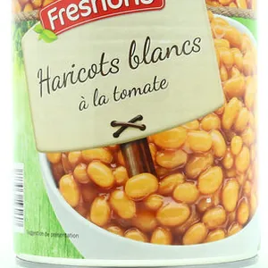 Haricots blancs à la tomate