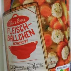 Fleischbällchen Möhrentopf