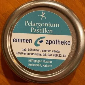 Pelargonium Pastillen
