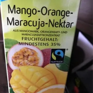 Fairglobe Mango orange maracuja nektar
