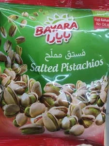 Salted pistachios