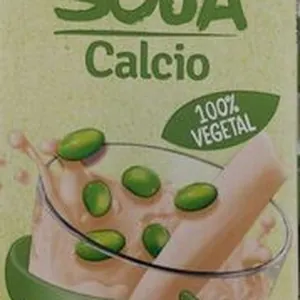 Bebida de soja calcio