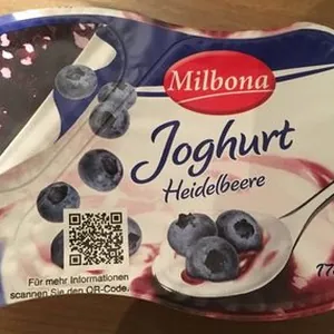 Milbona Joghurt Heidelbeere