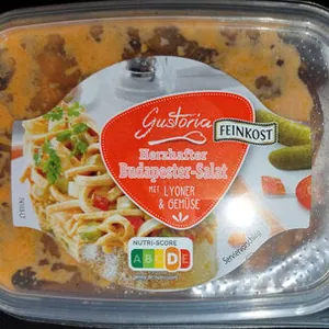 Budapester-Salat mit Lyoner & Gemüse