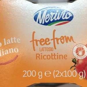 Ricottine senza lattosio