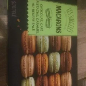 Macarons les surgelés