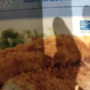 Breaded cod fillets