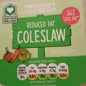 Reduced Fat Coleslaw