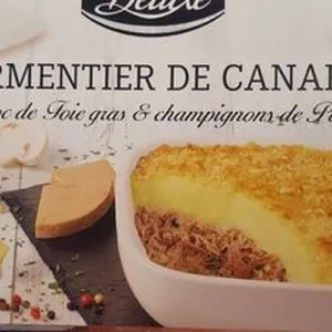 Parmentier de canard