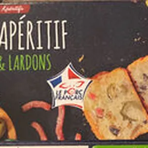 Cake Apéritif Olives et Lardons