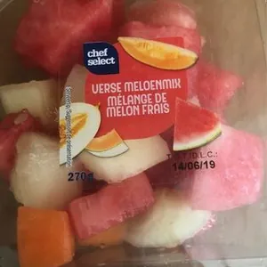 Mélange de melons frais