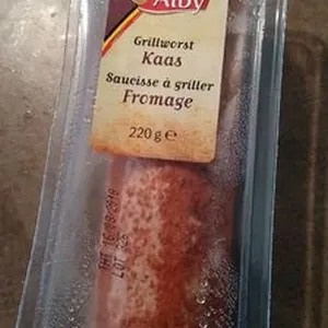 Saucisse à griller fromage