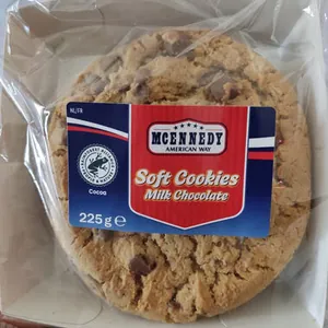 soft cookies,milk chocolate